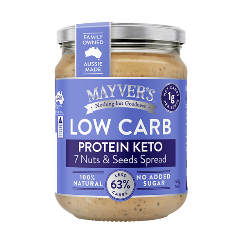 Mayver's Low Carb Protein Keto 7 Nuts & Seeds Spread - 220g