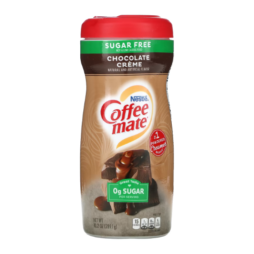 Coffee Mate - Sugar Free Chocolate Creme Creamer - 289g