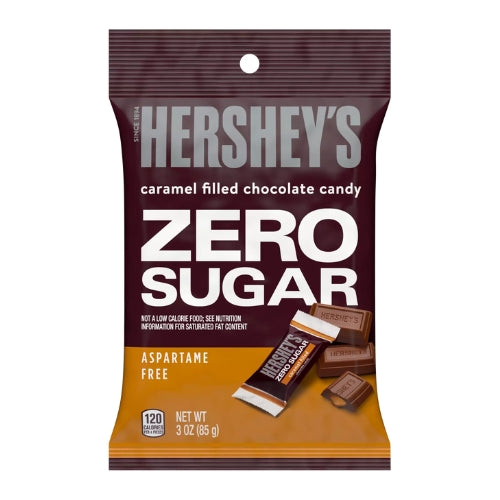Hershey's Zero Sugar Caramel Filled Chocolate - 85g