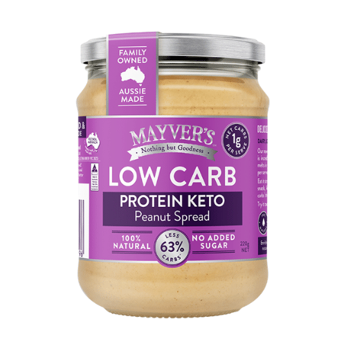 Mayver's Low Carb Protein Keto Peanut Spread - 220g