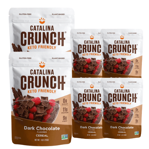 Bulk Catalina Crunch Keto Cereal - Dark Chocolate 255g x 6