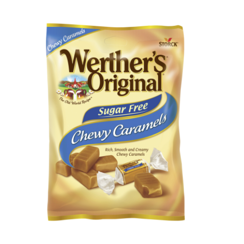Werther's Original Sugar Free Chewy Caramels - 78g