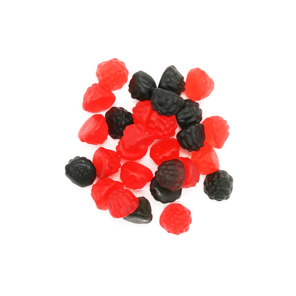 SUGARLESS CONFECTIONERY CO Jellies - Berry Jellies -70g