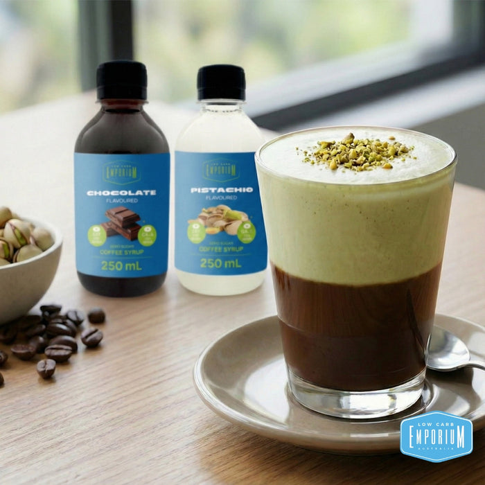 NEW RECIPE: Sugar Free Dubai Chocolate Style Coffee