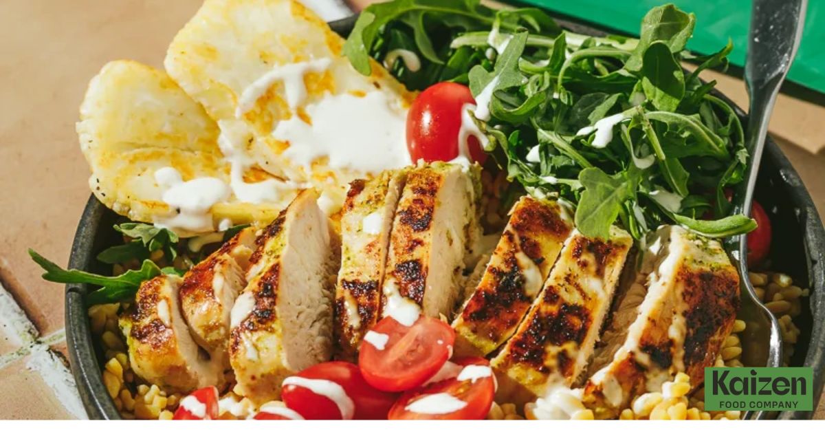 Recipe Mediterranean Low Carb Rice Bowl with Chicken Low Carb