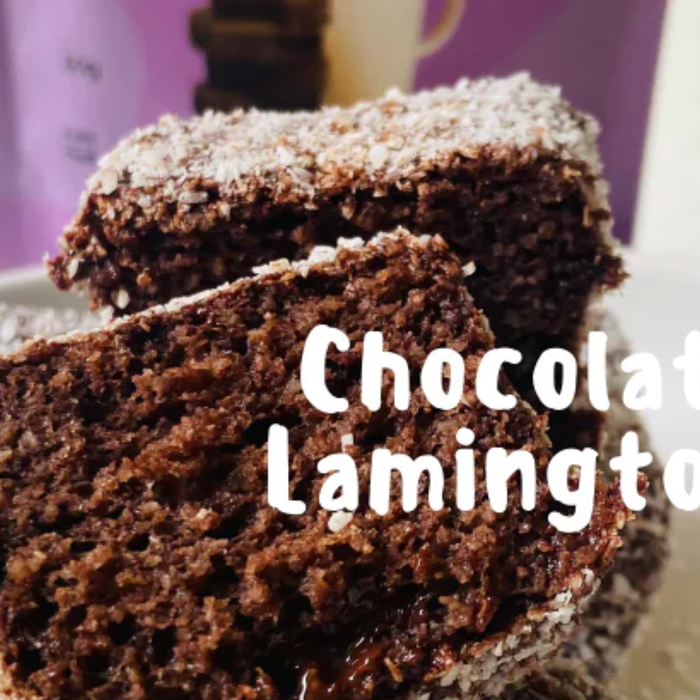 NEW RECIPE: Low Carb Chocolate Lamingtons