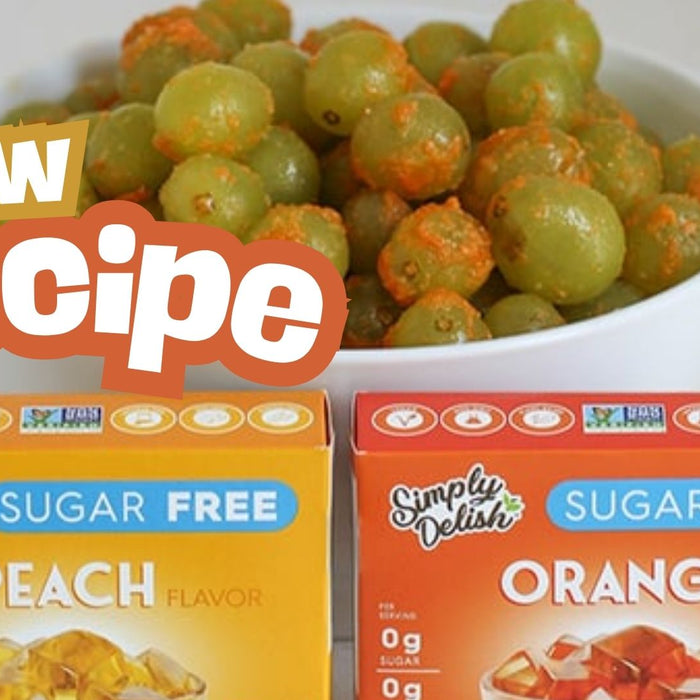 NEW RECIPE: Healthier frozen sour grape candy