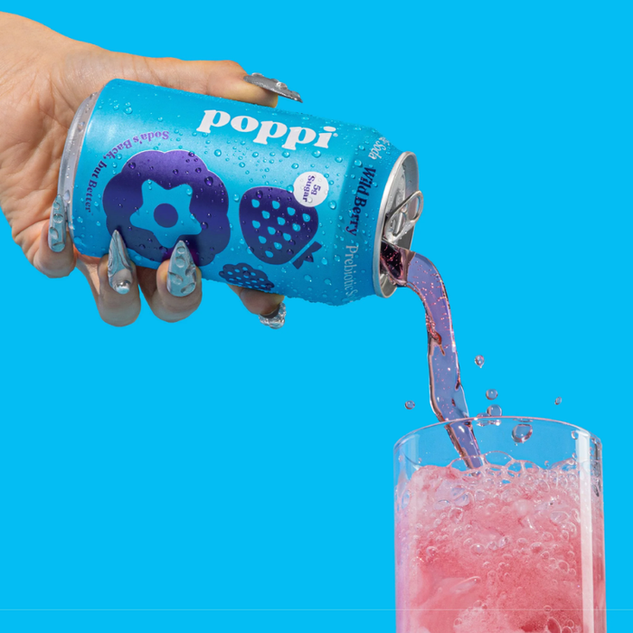 Poppi Wild Berry - 355mL