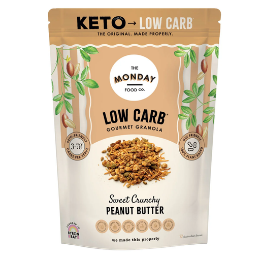 Monday Food Co Peanut Butter Keto Granola