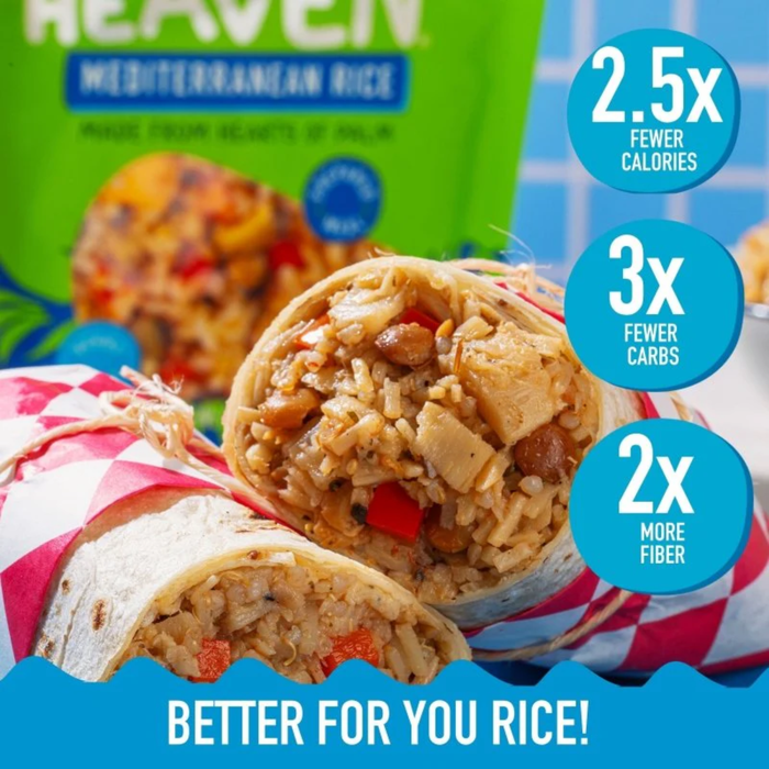 Natural Heaven Heart of Palm Mediterranean Style Rice - 255g (net)