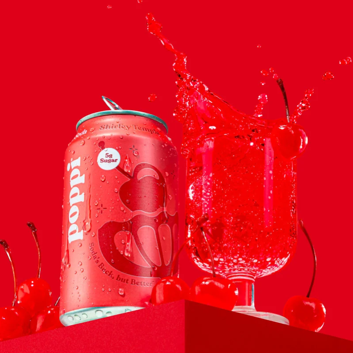 Poppi Shirley Temple Flavour - 355mL
