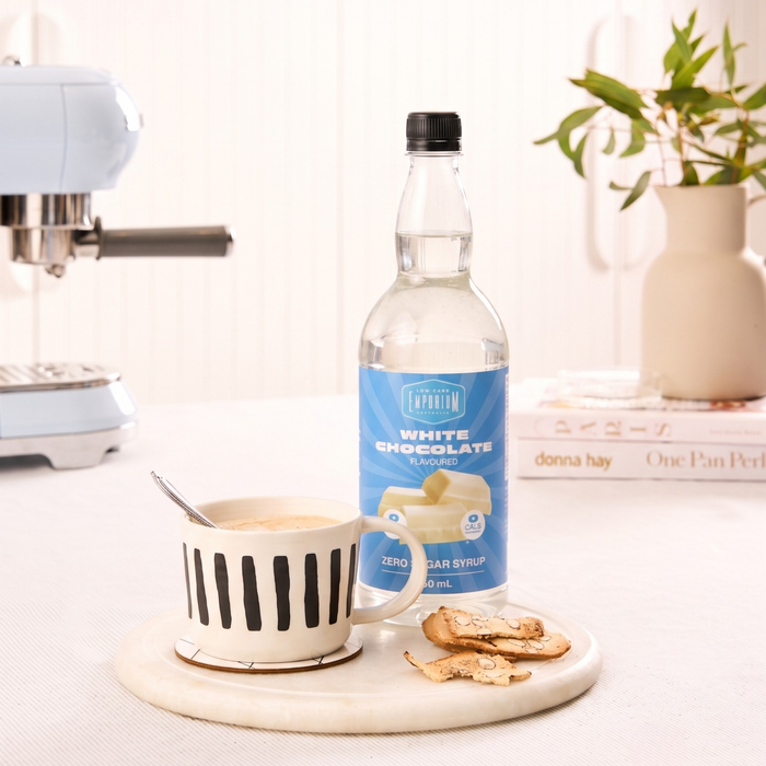 Low Carb Emporium White Chocolate Flavoured Zero Sugar Syrup - 950mL