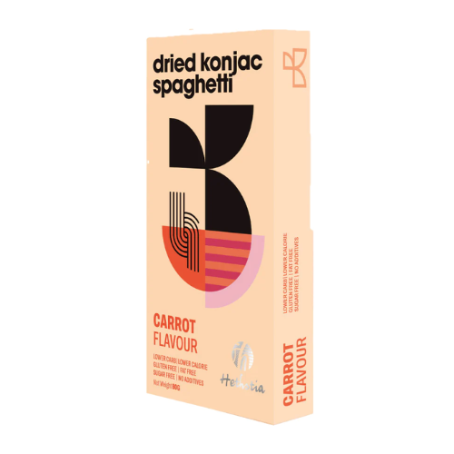 Hethstia Dried Konjac Spaghetti - Carrot Flavour 80g