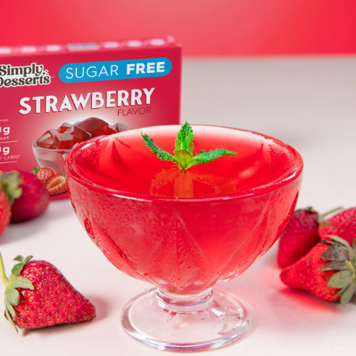 Simply Desserts Strawberry Jel Dessert - 20gm
