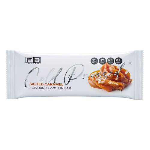 FIBRE BOOST Cold Pressed Protein Bar - Salted Caramel