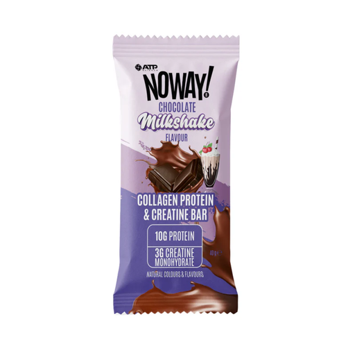 Noway Collagen Protein and Creatine Bar - Chocolate Milkshake Flavour