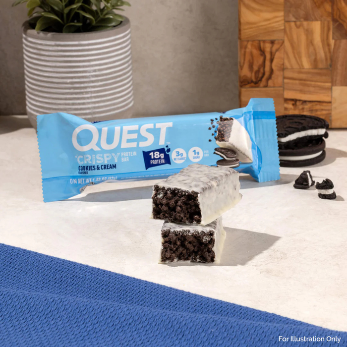 Quest Crispy Protein Bar - Cookies & Cream - 52g