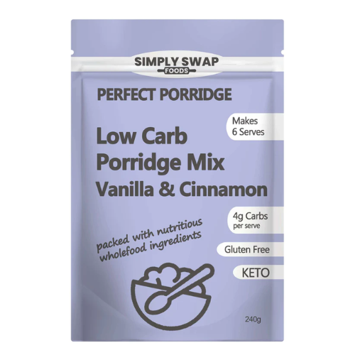 Simply Swap Keto Porridge - Vanilla & Cinnamon 240g