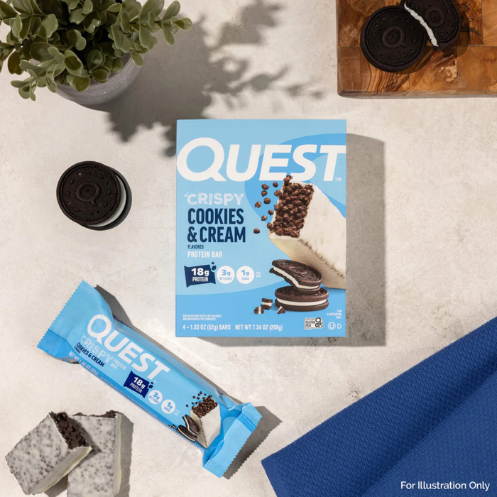 Quest Crispy Protein Bar - Cookies & Cream - 52g