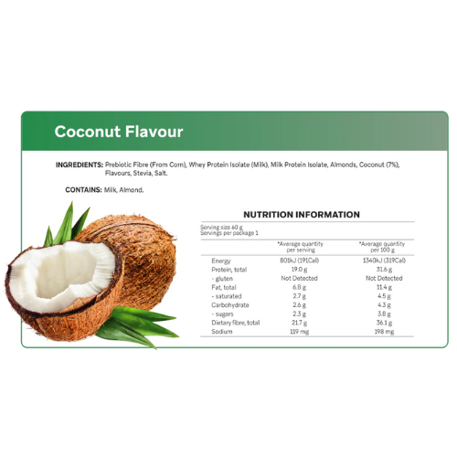 Smart Diet Solutions Protein Bar - Coconut 60g