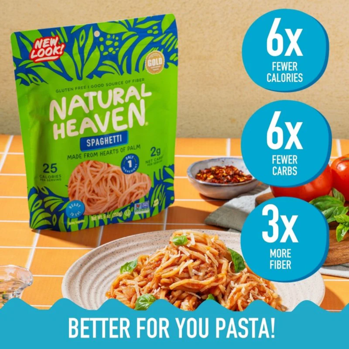 Natural Heaven Heart of Palm Spaghetti - 255g (net)