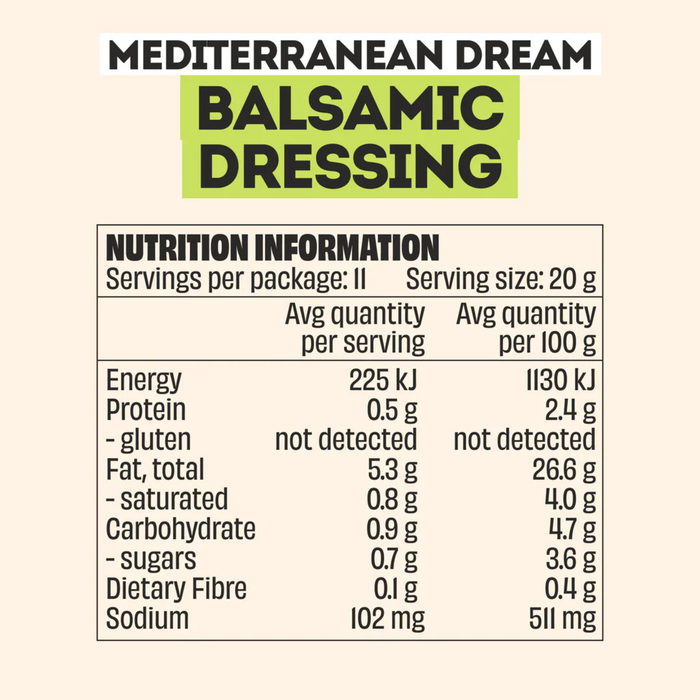 Mingle Mediterranean Dream Balsamic Dressing - 220g
