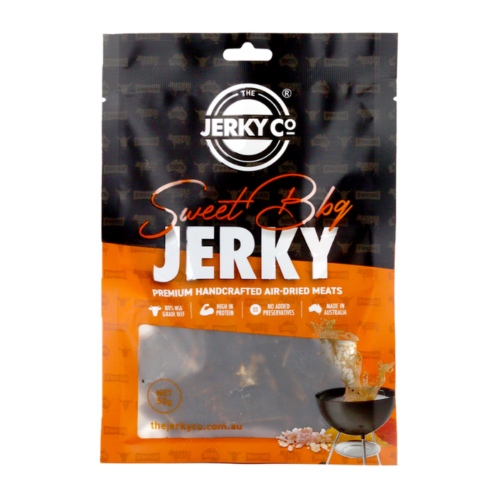 The Jerky Co - Sweet BBQ Jerky - 50g