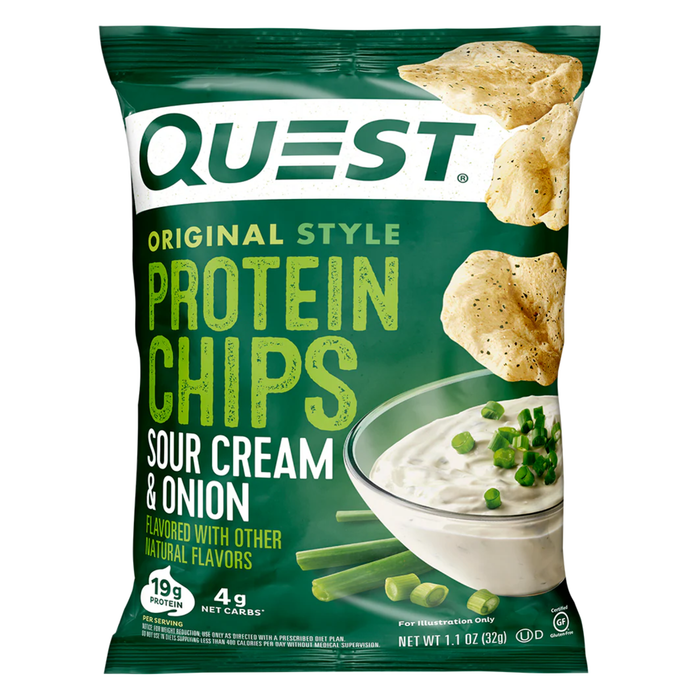 Quest Sour Cream &amp; Onion Protein Chips