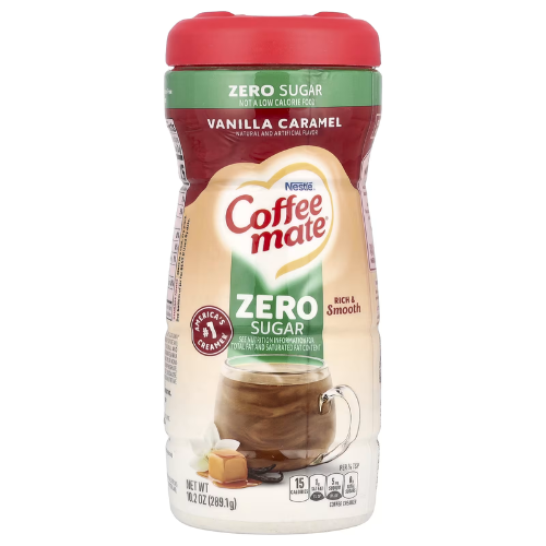 Coffee Mate Sugar Free Vanilla Caramel Creamer 289g Low Carb