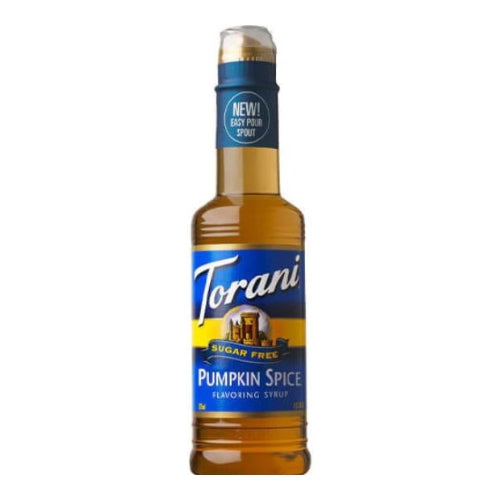 Torani Sugar Free Syrup - Pumpkin Spice - 375mL (plastic bottle)