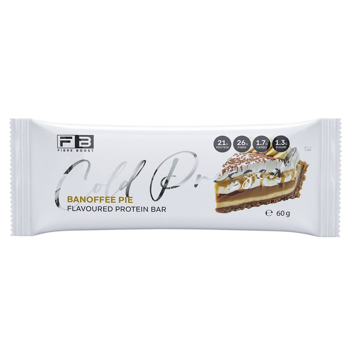 FIBRE BOOST Cold Pressed Protein Bar - Banoffee Pie Flavour