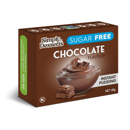 Bulk Simply Desserts Instant Pudding & Pie Filling - Chocolate 48gm x 6 (case)