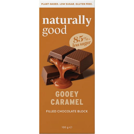 Naturally Good Gooey Caramel Filled Chocolate Block