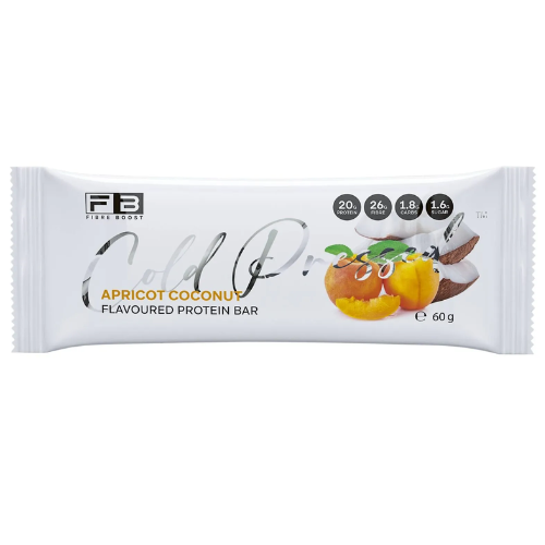 FIBRE BOOST Cold Pressed Protein Bar - Apricot Coconut 60g