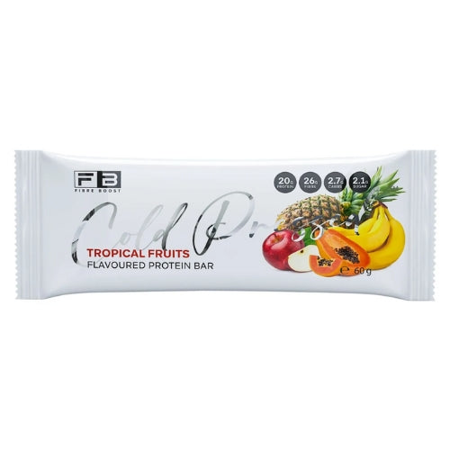 FIBRE BOOST Cold Pressed Protein Bar - Tropical Fruit 60g