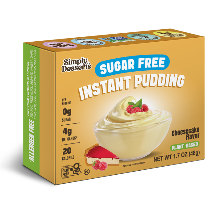 Bulk Simply Desserts Instant Pudding & Pie Filling - Cheesecake Flavour 48gm x 6 (case)