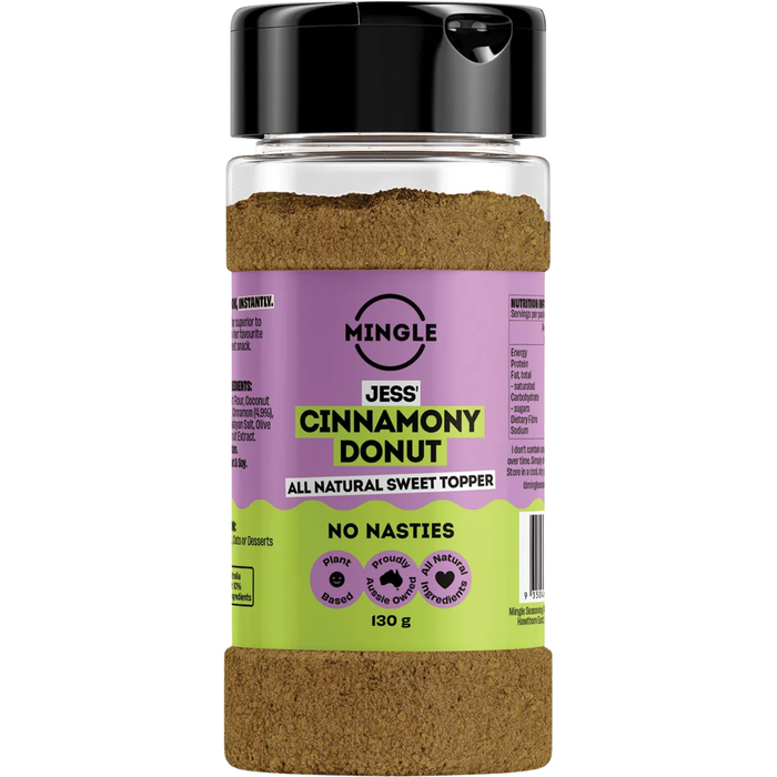 MINGLE Jess' Cinnamony Donut All Natural Sweet Topper 130g