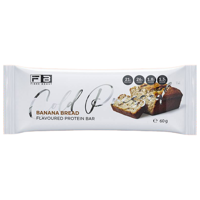 FIBRE BOOST Cold Pressed Protein Bar - Banana Bread Flavour 60g
