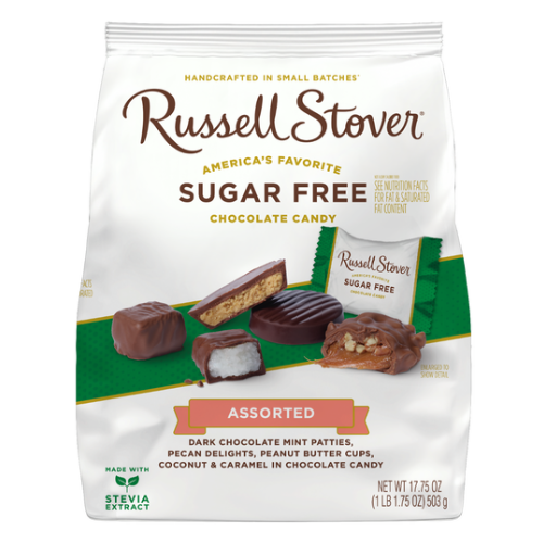 Russell Stover Sugar Free Chocolate Candy - Assorted - 503g - Limit 1 per order