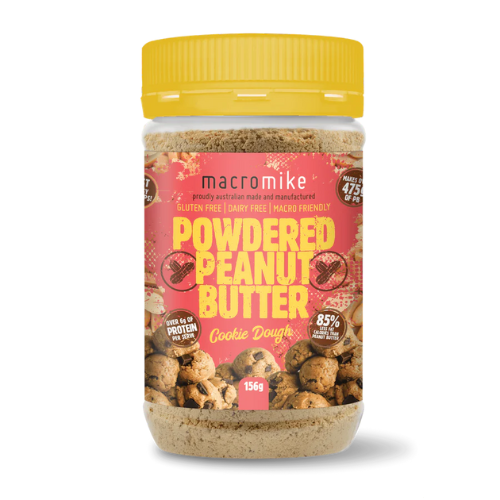 Macro Mike Cookie Dough Powdered Peanut Butter - 156g