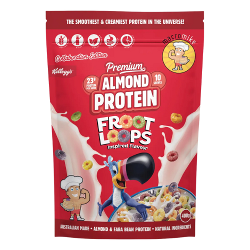 Macro Mike x Kellogg's Fruit Loops Premium Almond Protein