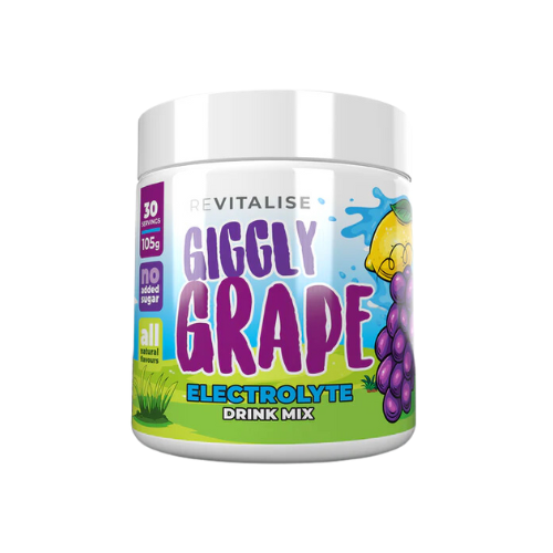 ReVitalise Kids Electrolyte Drink Mix - Giggly Grape Tub 30 serves