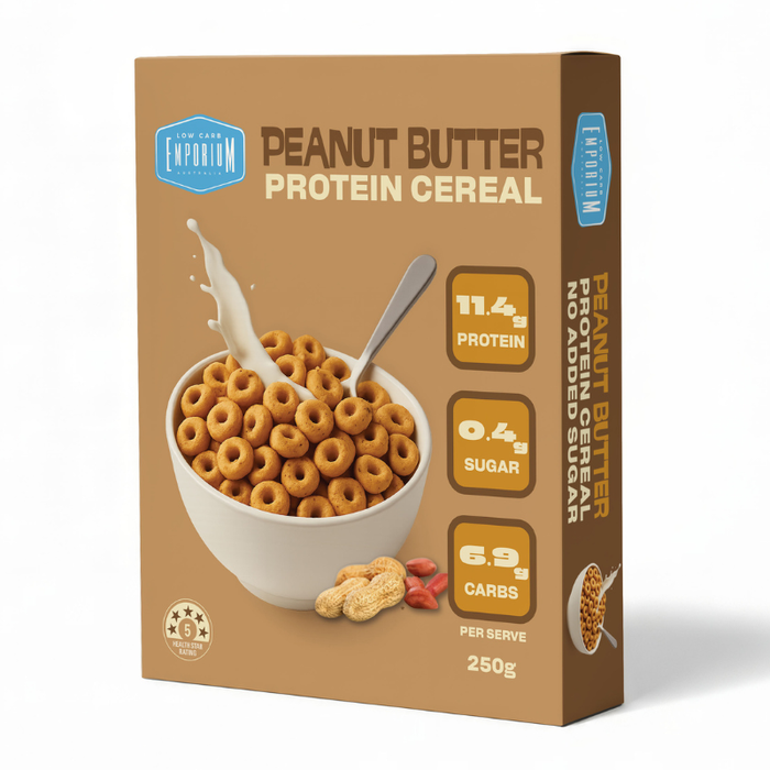 Low Carb Emporium Protein Cereal - Peanut Butter Flavour - 250g