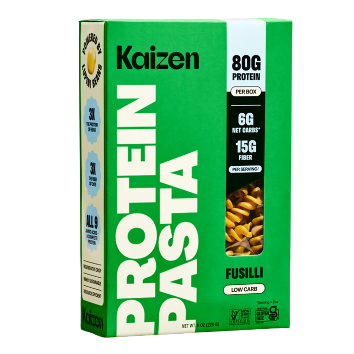 Kaizen Low Carb Protein Fusilli Pasta - 226g (4 serves)