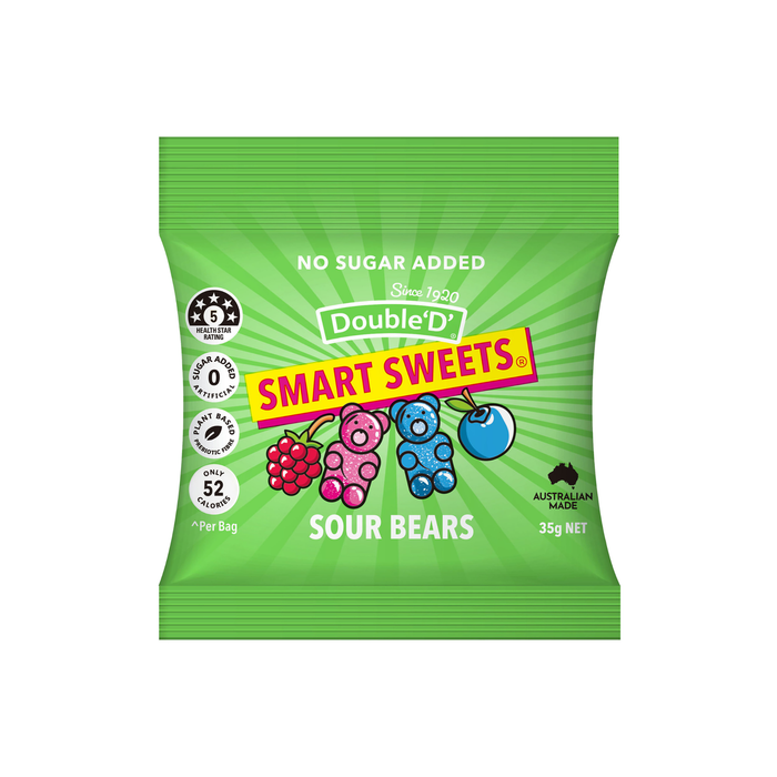 Double ‘D’: Smart Sweets™ Sour Gummies 35gm