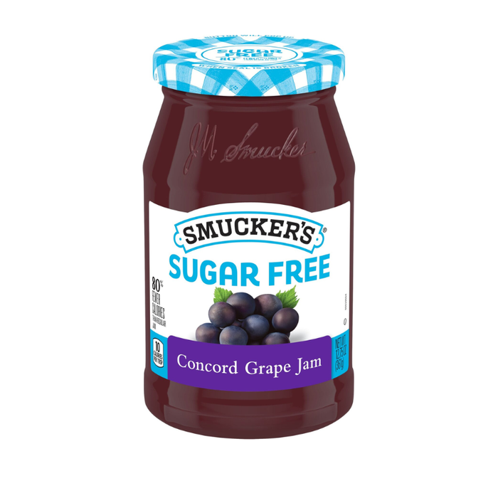 Smuckers Sugar Free Concord Grape Jam - 12.75 oz (361g)