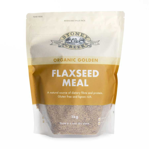 Stoney Creek Organic Golden Flaxseed Meal - 1kg