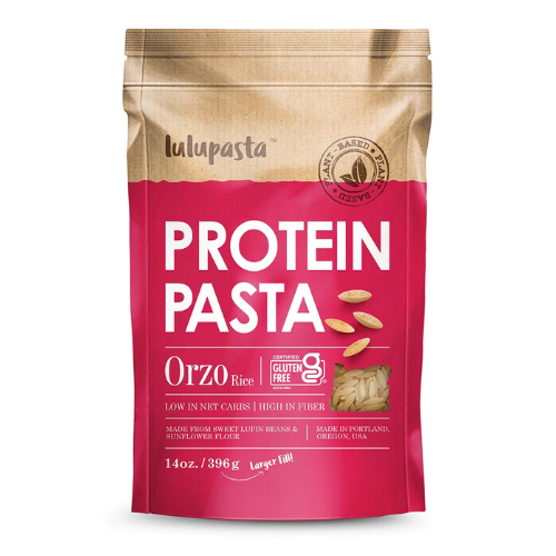 Lulupasta Low Carb Protein Pasta - Orzo "Pasta Rice" - 396g (7 serves)