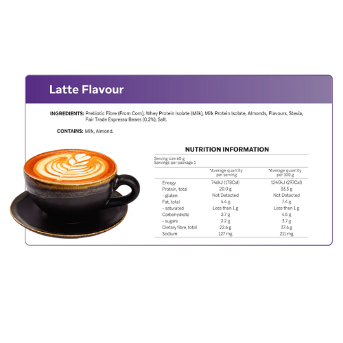 Smart Diet Solutions Protein Bar - Latte 60g