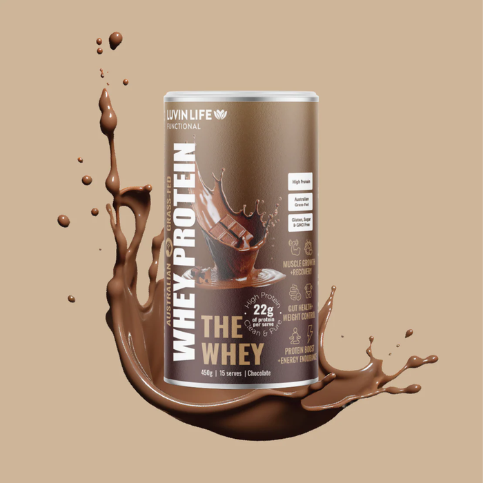 Luvin Life Whey Protein - Chocolate 450g (15 Serves)